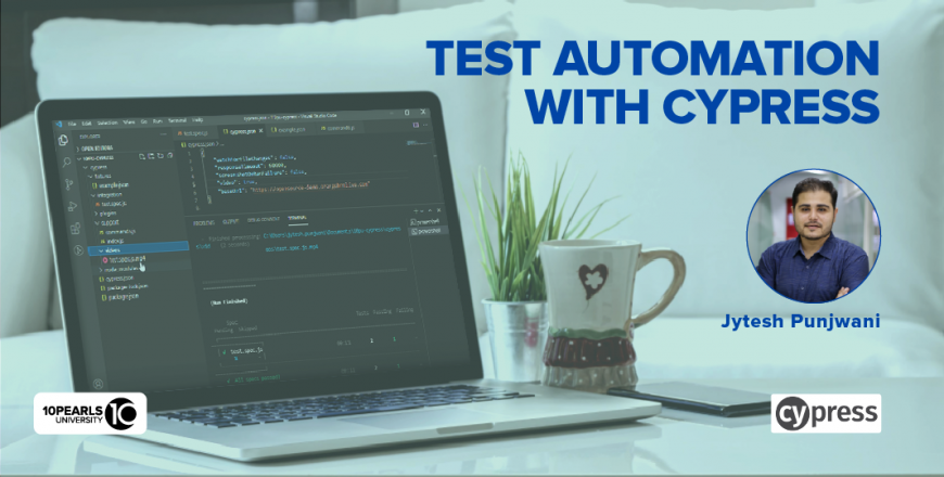 cypress test automation course - 10 Pearls University